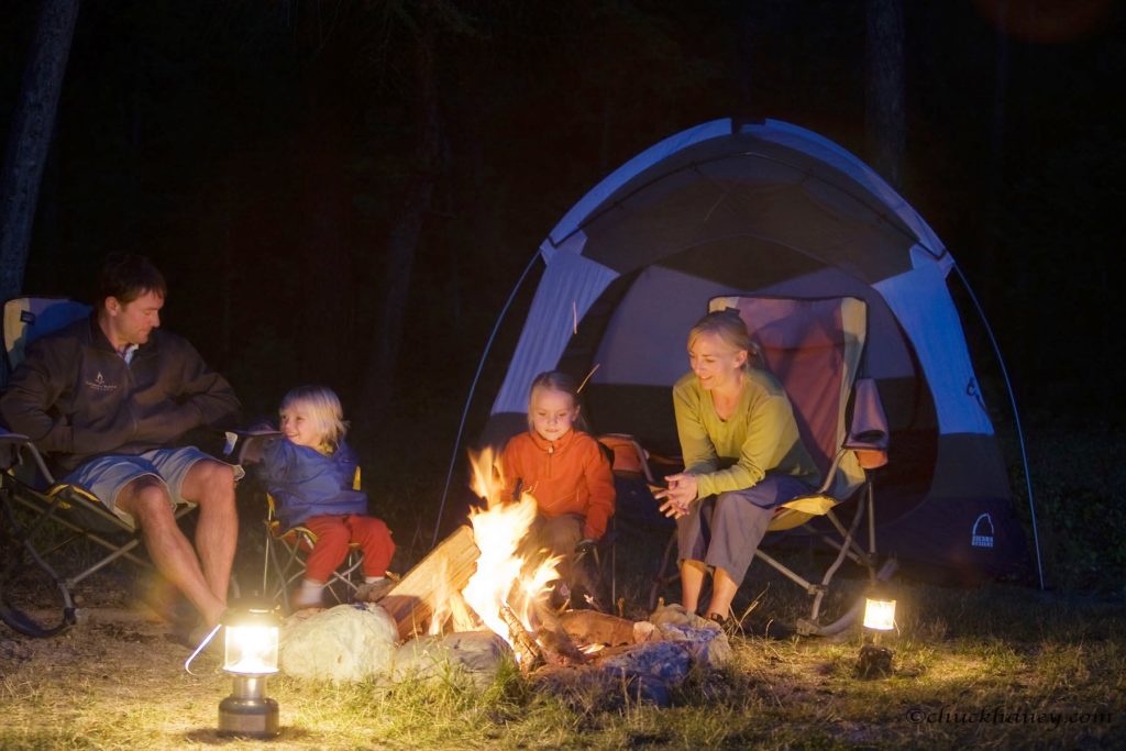 family camping