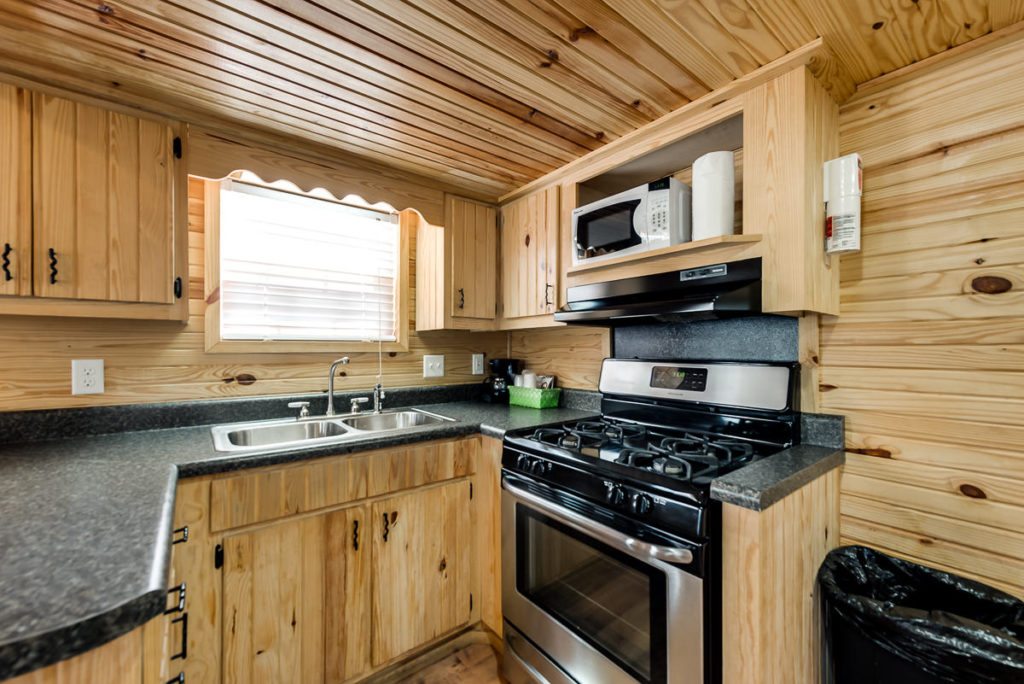 Homestead Cabin kitchen