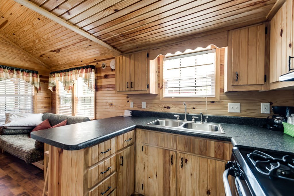 Homestead Cabin kitchen