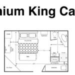 Premium King Cabins Floor Plan