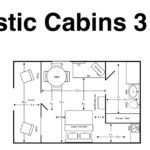 Rustic Cabin 3 & 6 Floor Plan