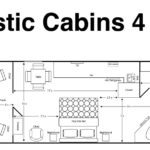 Rustic Cabins 4 & 9 floor plans