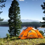 Tent camping