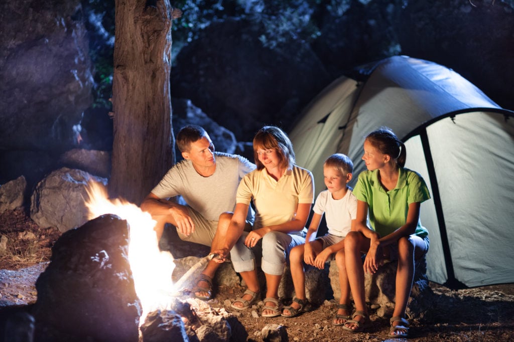 Family Tent Camping