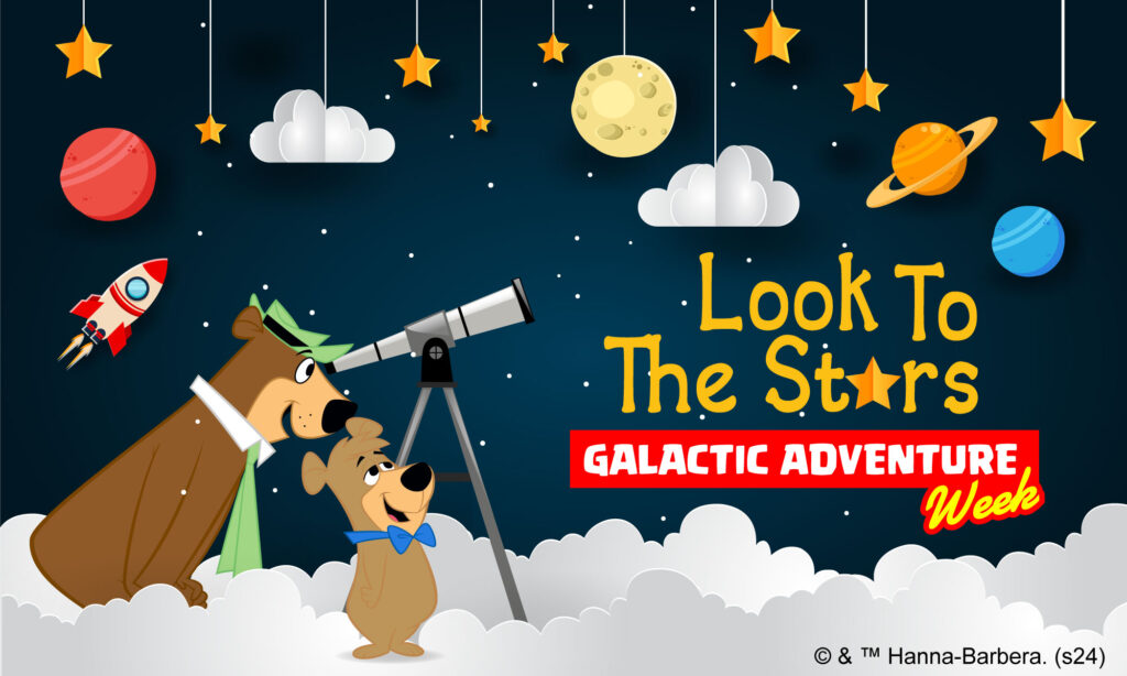 Family space-themed week Look to the stars galactic week