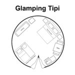 Glamping Tipi Floor Plan