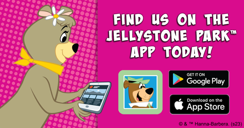 Find Us on the Jellystone Park App!