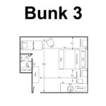 Bunkhouse Room 3 Floor Plan