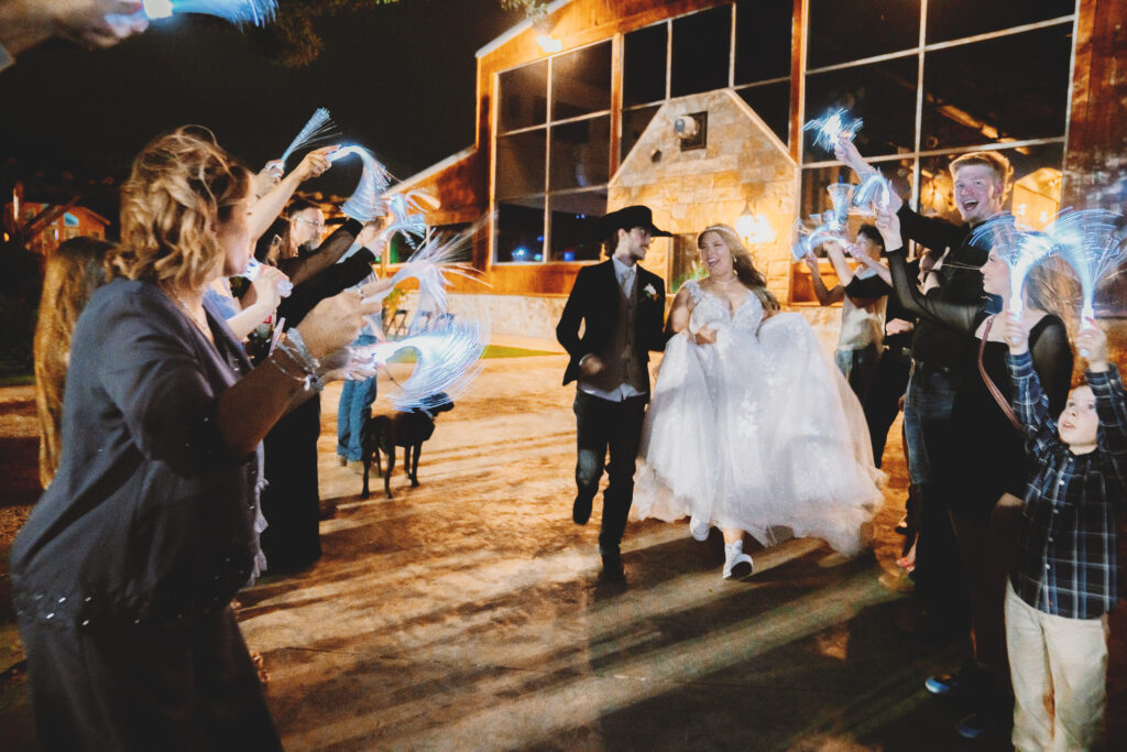 Bride Groom Leaving for Honeymoon